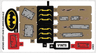 Sticker Sheet for Set 76054 - International Version - (27018/6154287)