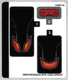 Sticker Sheet for Set 76110 - (39601/6236552)
