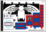 Sticker Sheet for Set 76115 - (46155/6254405)