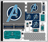 Sticker Sheet for Set 76131 - (49542/6262111)