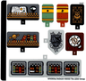 Sticker Sheet for Set 76411 - (10103024/6434221)