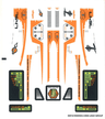 Sticker Sheet for Set 7647 - (62012/4520936)
