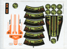 Sticker Sheet for Set 7691 - (59623/4506056)