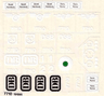 Sticker Sheet for Set 7710 - First Version - (191885)