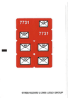 Sticker Sheet for Set 7731 - (61968/4520692)