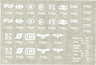 Sticker Sheet for Set 7750 - (191925)