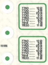 Sticker Sheet for Set 7822 - Sheet 2 (191996)