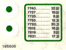 Sticker Sheet for Set 7824 - (195505)