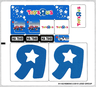 Sticker Sheet for Set 7848 - (91142/4586542)