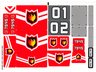 Sticker Sheet for Set 7945 - (58604/4500820)