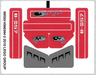 Sticker Sheet for Set 8057 - (88550/4568394)