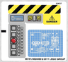 Sticker Sheet for Set 8424 - (96191/4624490)