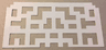 Paper Cardboard Labyrinth Template