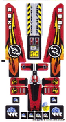 Sticker Sheet for Set 8864, Sheet 2 - (89824/4580692)