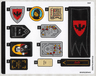 Sticker Sheet for Set 910049 - (10114792/6574412)