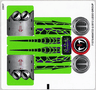 Sticker Sheet for Set 9443 - (71575/4654723)