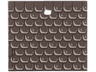Paper Plastic Laminated for Set 4709, 9 x 10 with Roof Shingle Pattern and Hole
