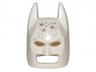 Minifigure, Headgear Mask Batman Cowl (Angular Ears, Pronounced Brow) with Silver Stars and Dots Pattern