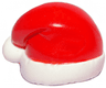 Minifigure, Headgear Cap, Santa with Printed Red Top Pattern