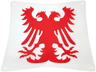 Cloth Sail 24 x 20 with Red Durmstrang Double-Headed Eagle Pattern