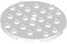 Plate, Round 6 x 6 with Hole