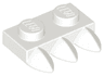 Plate, Modified 1 x 2 with 3 Teeth