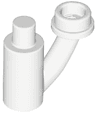 Plant Stem / Stalk with Bar, Bar Holder, and Hollow Stud