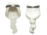 Minifigure, Hair Long with Flat Silver Headband Pattern