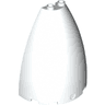 Cone Half 6 x 3 x 6 (Elliptic Paraboloid) with 2 x 1 Top