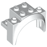 Vehicle, Mudguard 4 x 2 1/2 x 2 1/3 with Arch Round