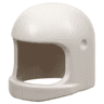 Minifigure, Headgear Helmet Space / Town with Thick Chin Strap - with Visor Dimples