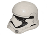 Minifigure, Headgear Helmet SW Stormtrooper Ep. 8 Pointed Mouth Pattern
