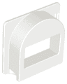 Duplo Door / Window Pane Mailbox 1 x 4 x 3 Raised