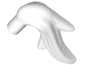 Minifigure, Plume Feather Ponytail