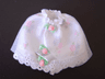 Belville, Clothes Skirt Long, Roses Pattern with 3 Rosettes & Lace Hem, with Sheer Layer