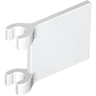 Flag 2 x 2 Square with Flat Edge