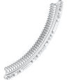 Technic, Gear Rack 11 x 11 Curved