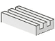 Tile, Modified 1 x 2 Grille (Undetermined Type)