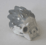 Bionicle Mask of Ice (Unity) with Marbled Flat Silver Pattern