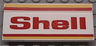 Vehicle, Spoiler / Plow Blade 6 x 3 with Hinge with Red and Yellow Stripes and Red 'Shell' Pattern