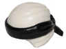 Minifigure, Headgear Ninjago Wrap Type 3 with Molded Black Bandana and Knot  Pattern