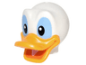 Minifigure, Head, Modified Duck with Bright Light Orange Bill and Black and Medium Blue Eyes Pattern (Donald)