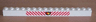 Brick 1 x 16 with Fire Logo Badge and Red Danger Stripes Pattern