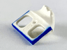 Minifigure Costume Tail Duck with Blue Rim Pattern