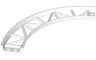 Train, Track Roller Coaster Curve, 90 degrees