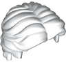 Minifigure, Hair Short Wavy with Center Part