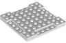 Brick, Modified 8 x 8 x 2/3 with 1 x 4 Indentations