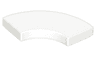 Tile, Round Corner 2 x 2 Macaroni