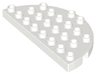 Duplo, Plate Round Corner 4 x 8 Double