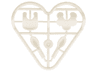 Belville Accessories - Complete Sprue - Baby Bibs and Spoons